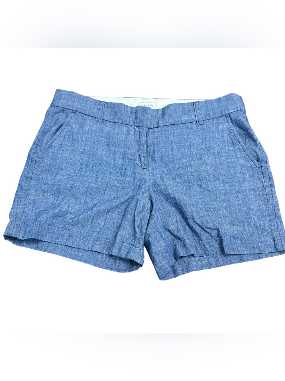 J◇ by J. Crew blue‎ chambray shorts size 6